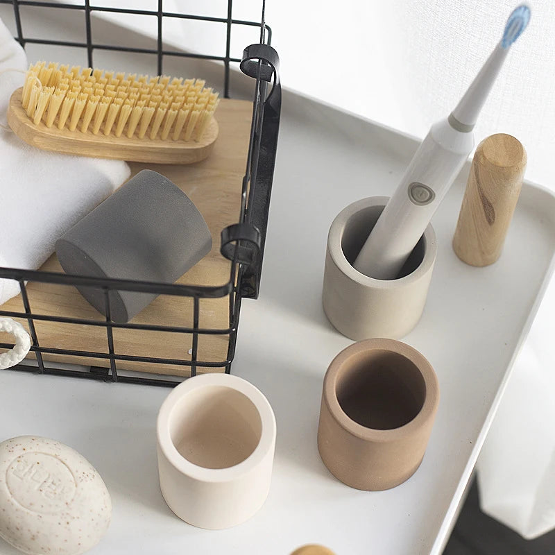 Diatomite Toothbrush Cup