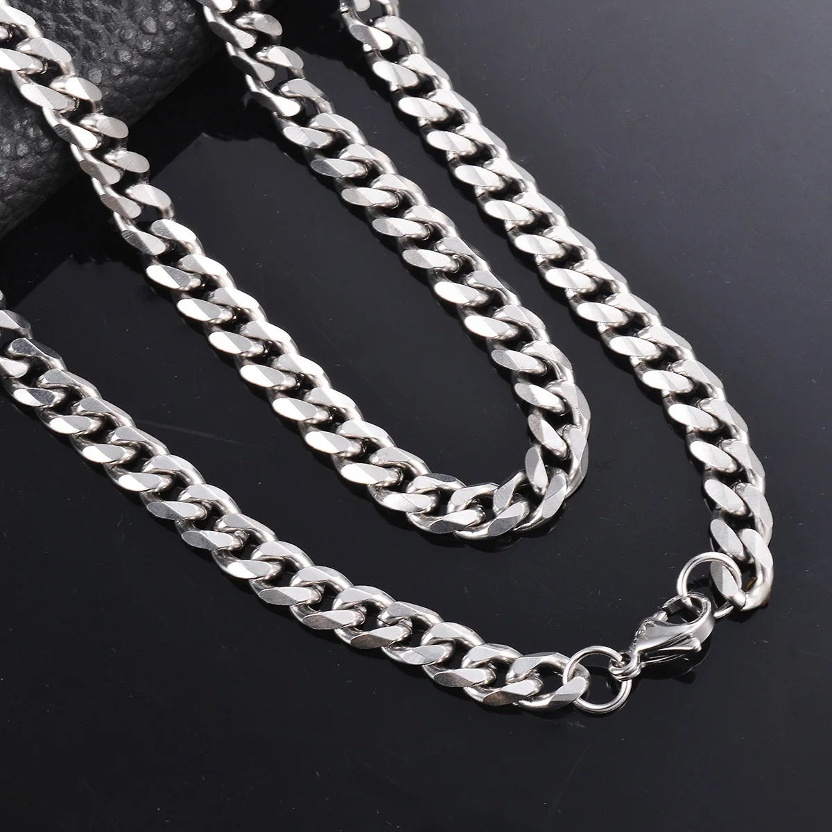 Men's Necklace Stainless Steel Cuban Link Chain