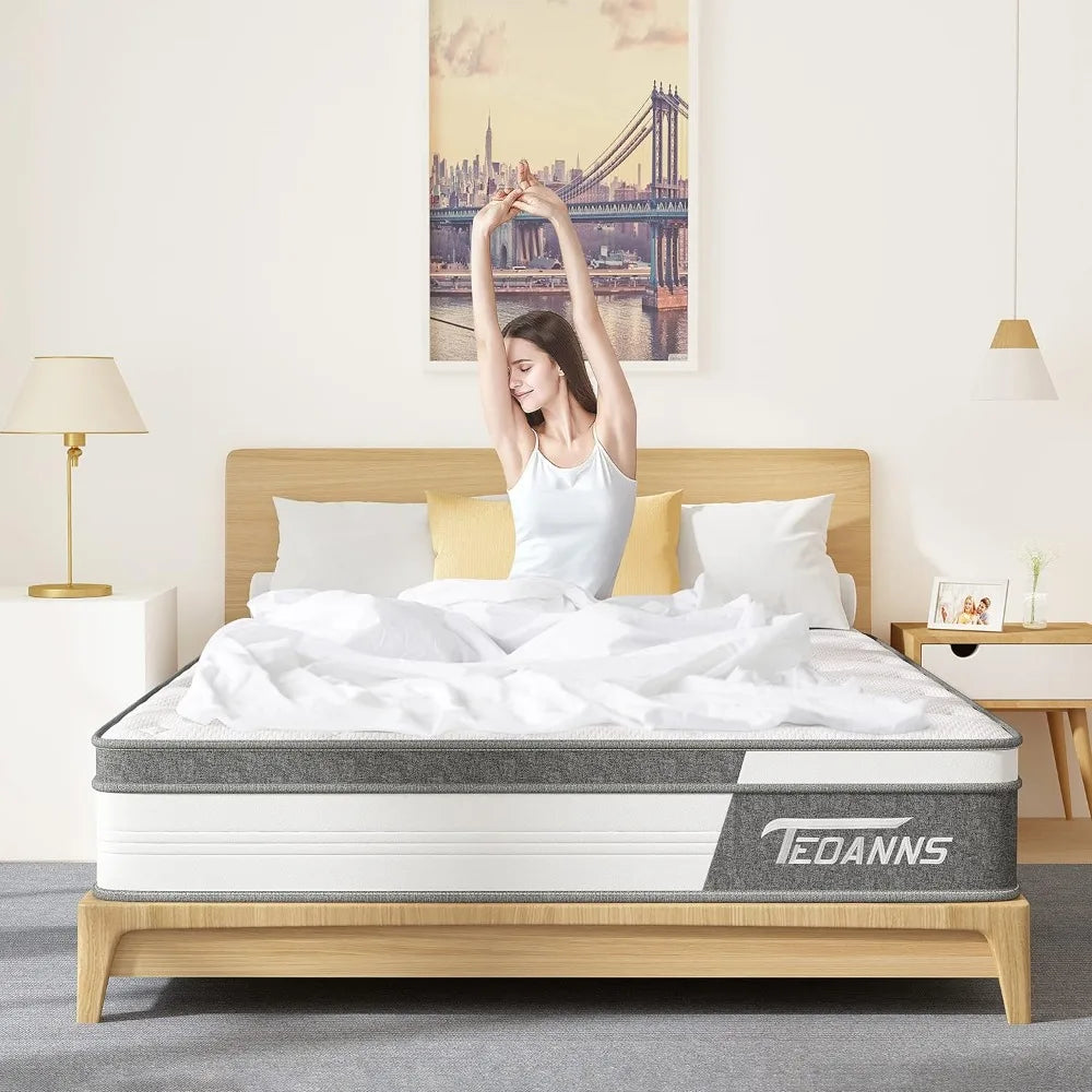 Hybrid Medium Firm Mattress in a Box