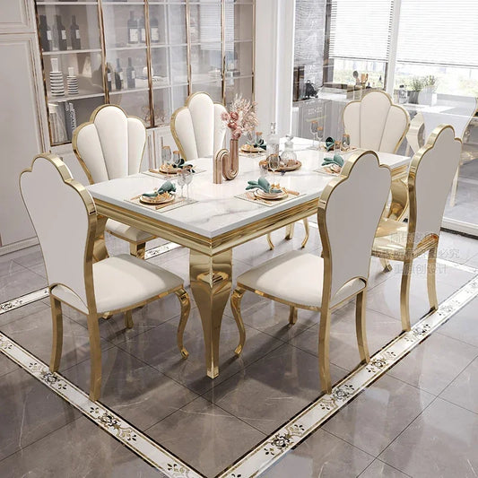 Waterproof Oilproof Luxury Marble Table