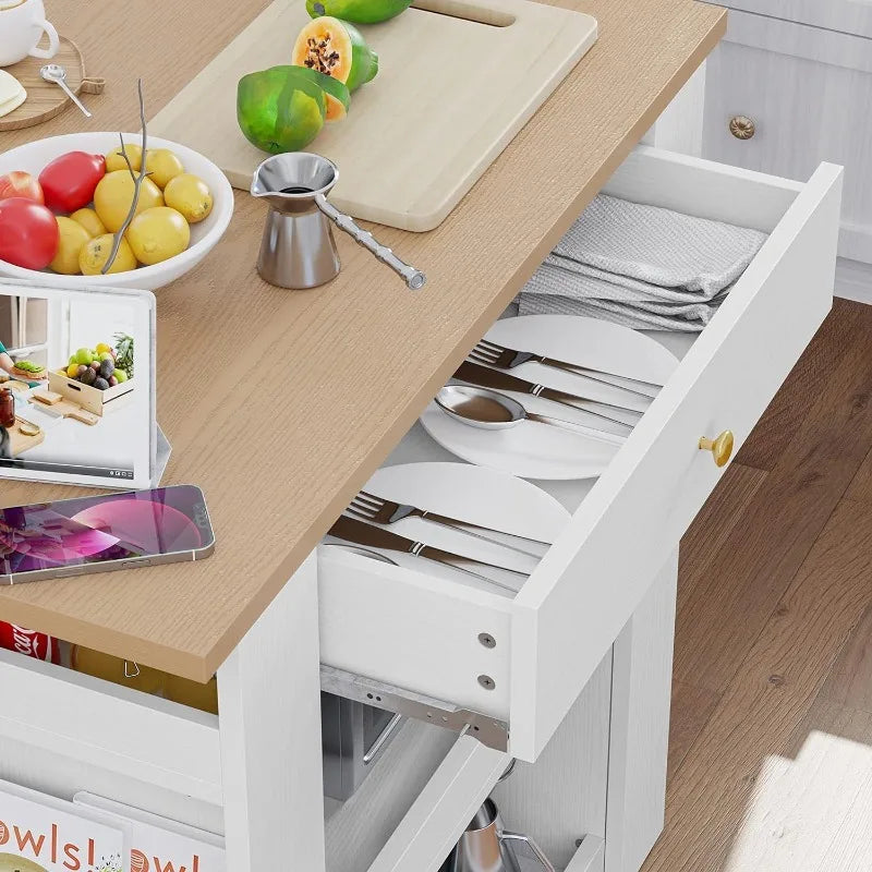 Kitchen Island with Storage