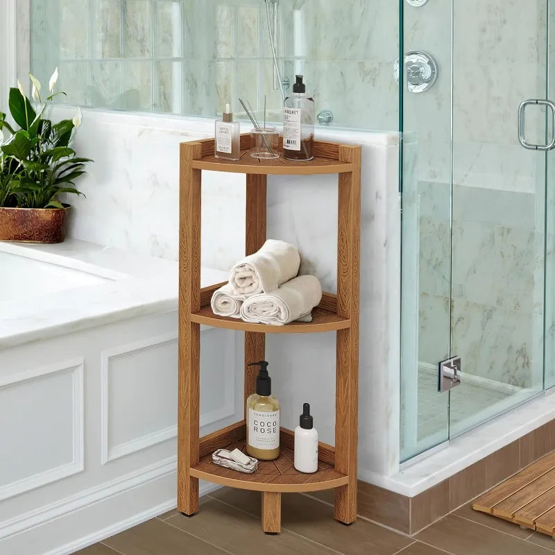 Poly Lumber Bathroom Shelf Organizer