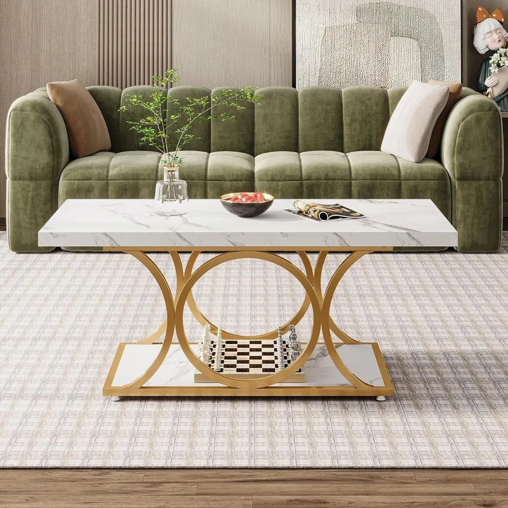 Rectangle Coffee Table 47.24-inch