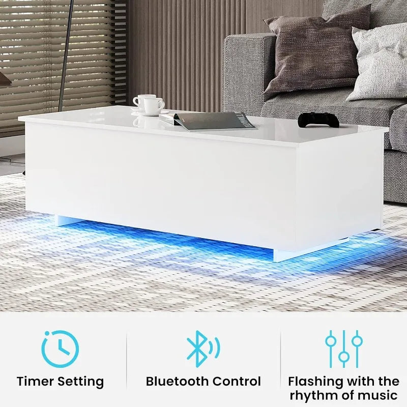 Led Coffee Tables for Living Room