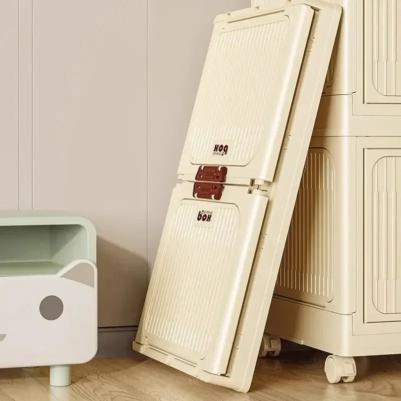 Multi-Layer Folding Storage Cabinet