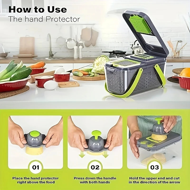 Vegetable Chopper and Dicer Set