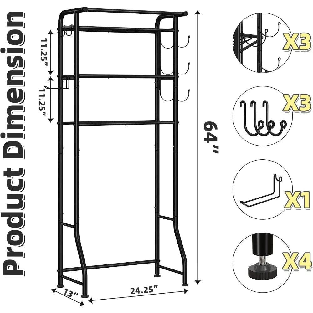 Over The Toilet Rack Organizer