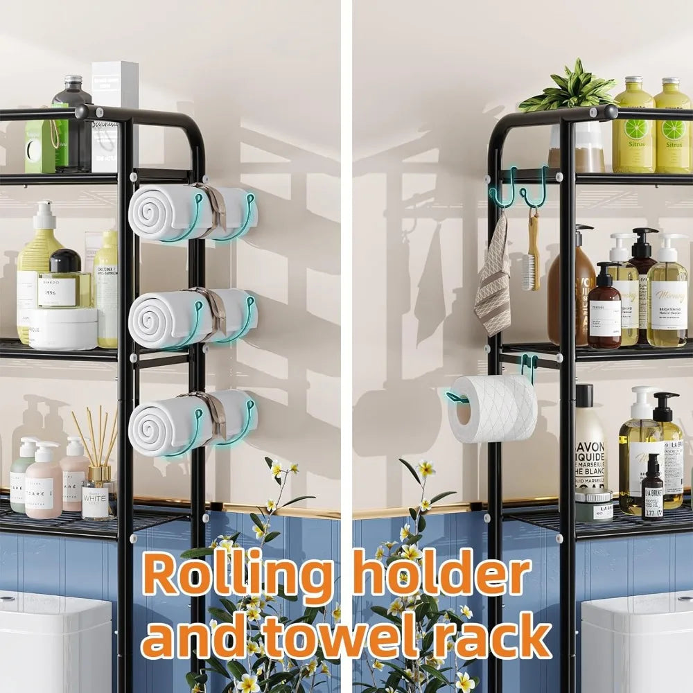 Over The Toilet Rack Organizer