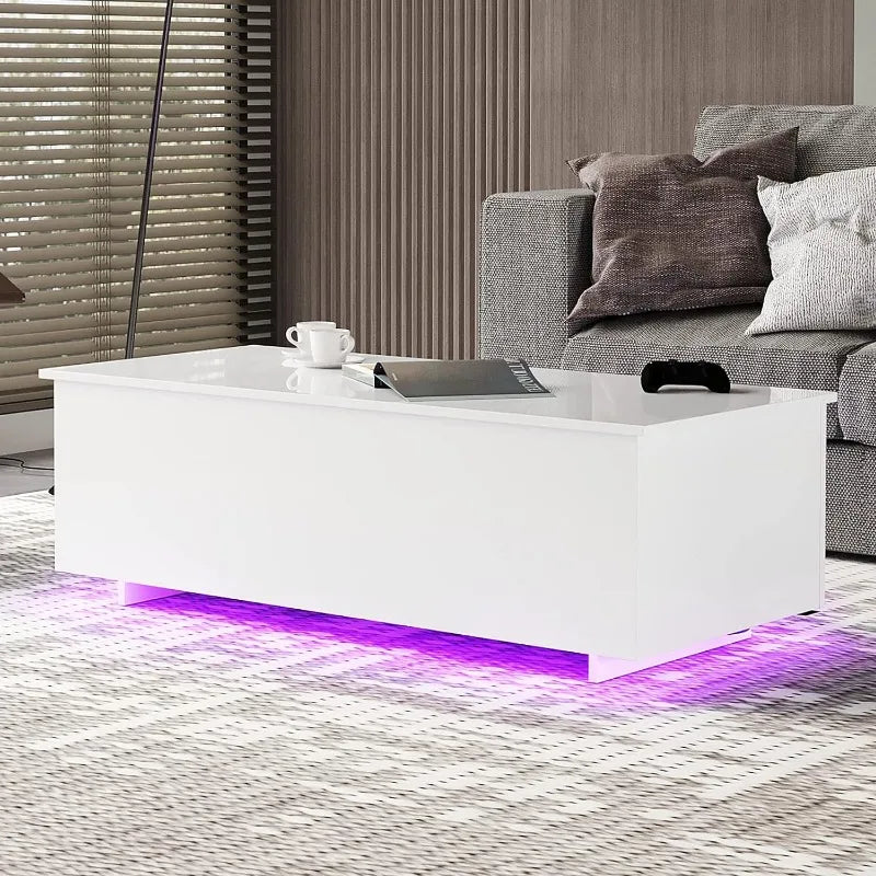 Led Coffee Tables for Living Room