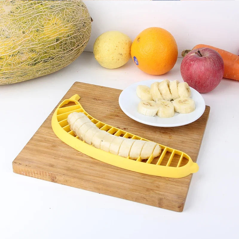 Creative banana slicer cutter