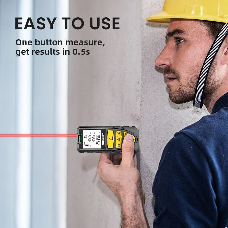 MILESEEY Laser Distance Meter Laser Rangefinder