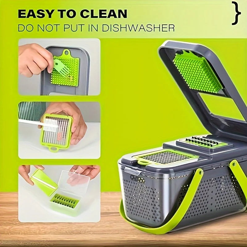 Vegetable Chopper and Dicer Set