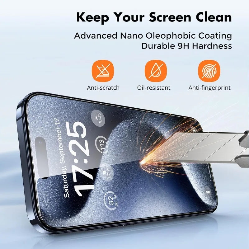 Tempered Glass For iPhone Protective Glass