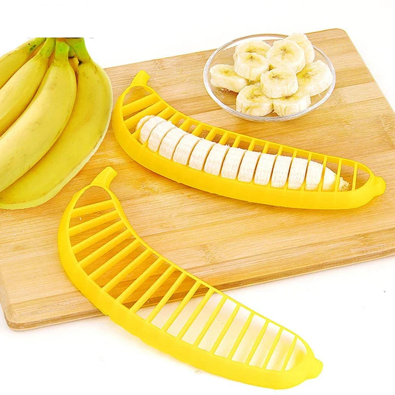 Creative banana slicer cutter