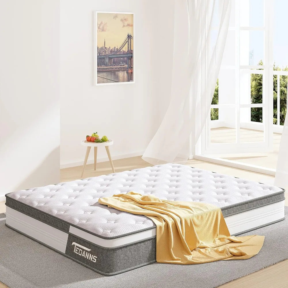 Hybrid Medium Firm Mattress in a Box