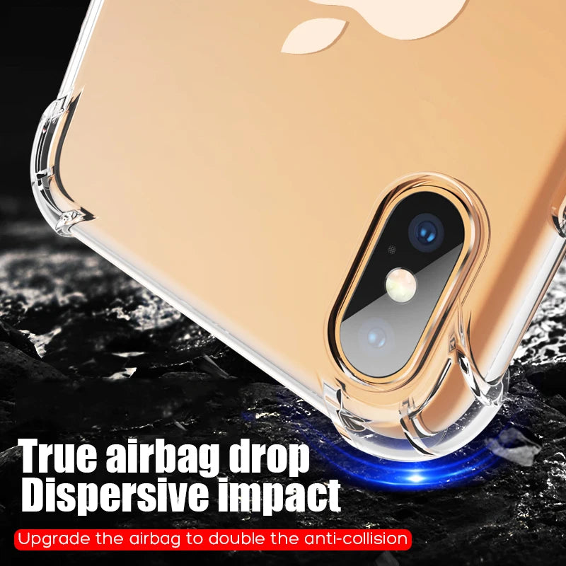 Transparent Defence Protect Shockproof light Case