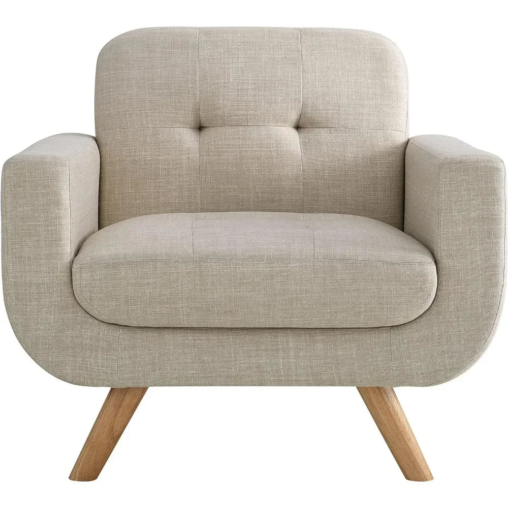 Living Room Armchairs Elena Contemporary Accent Armchair